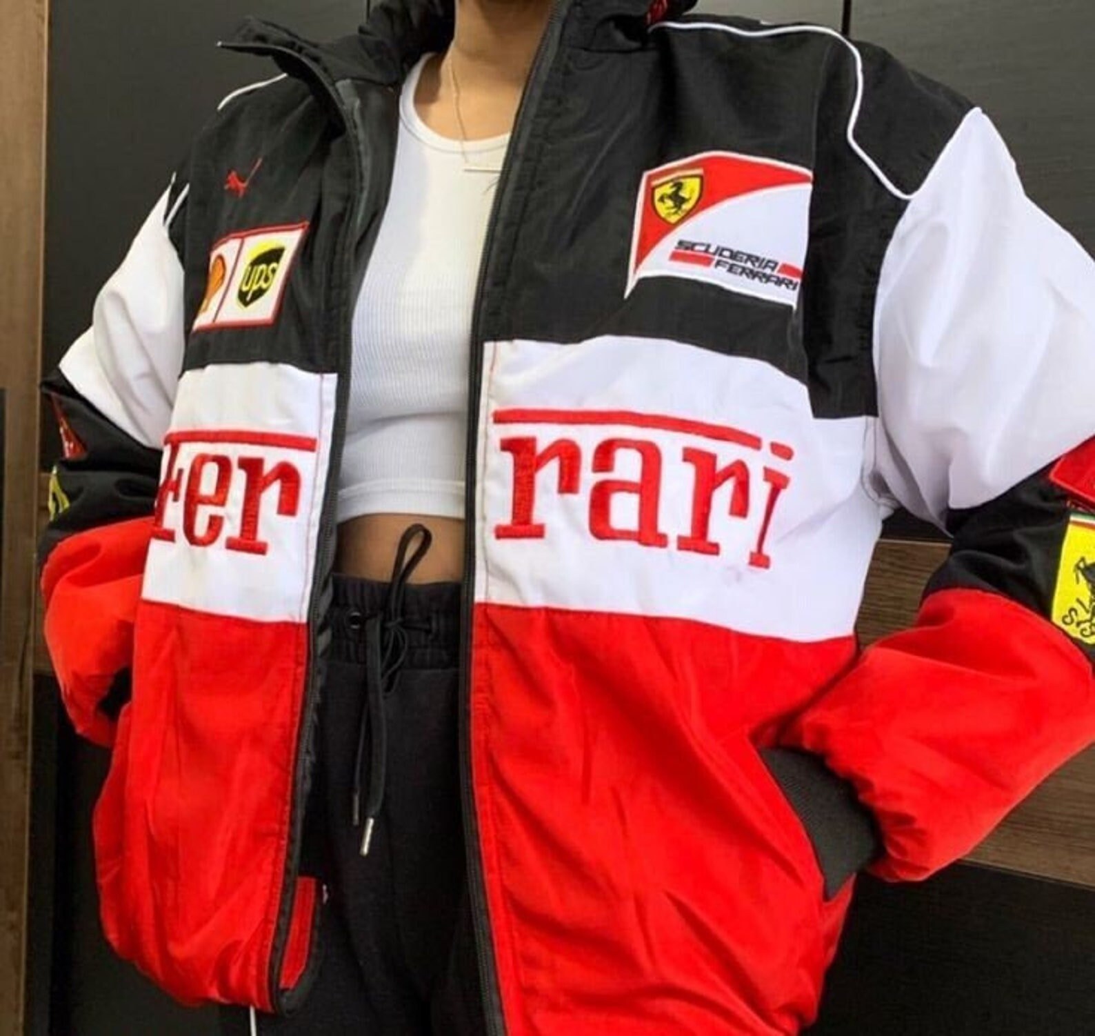 Nascar Jacket Ferrari Vintage Racing Jacket 90s Ferrari Jacket - Etsy