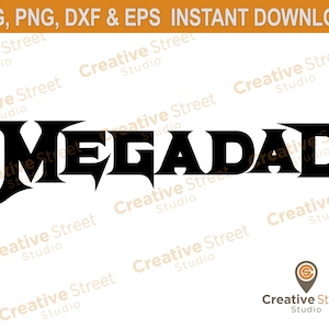 Megadad SVG & PNG Clipart ***Instant Download***