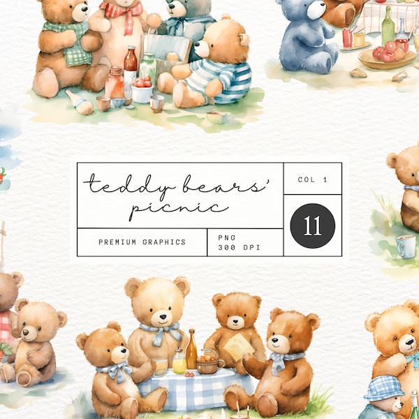 Teddy Bear Picnic - Etsy
