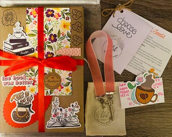 Blind Date with a Book Bundle- Includes Velvet Ribbon Bookmark
