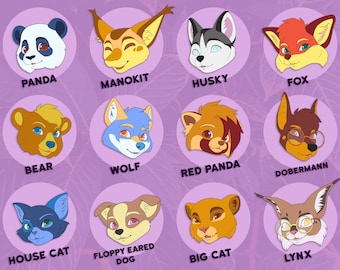 13 Species Furry Reference Sheet Base Kit [.psd File] - Etsy