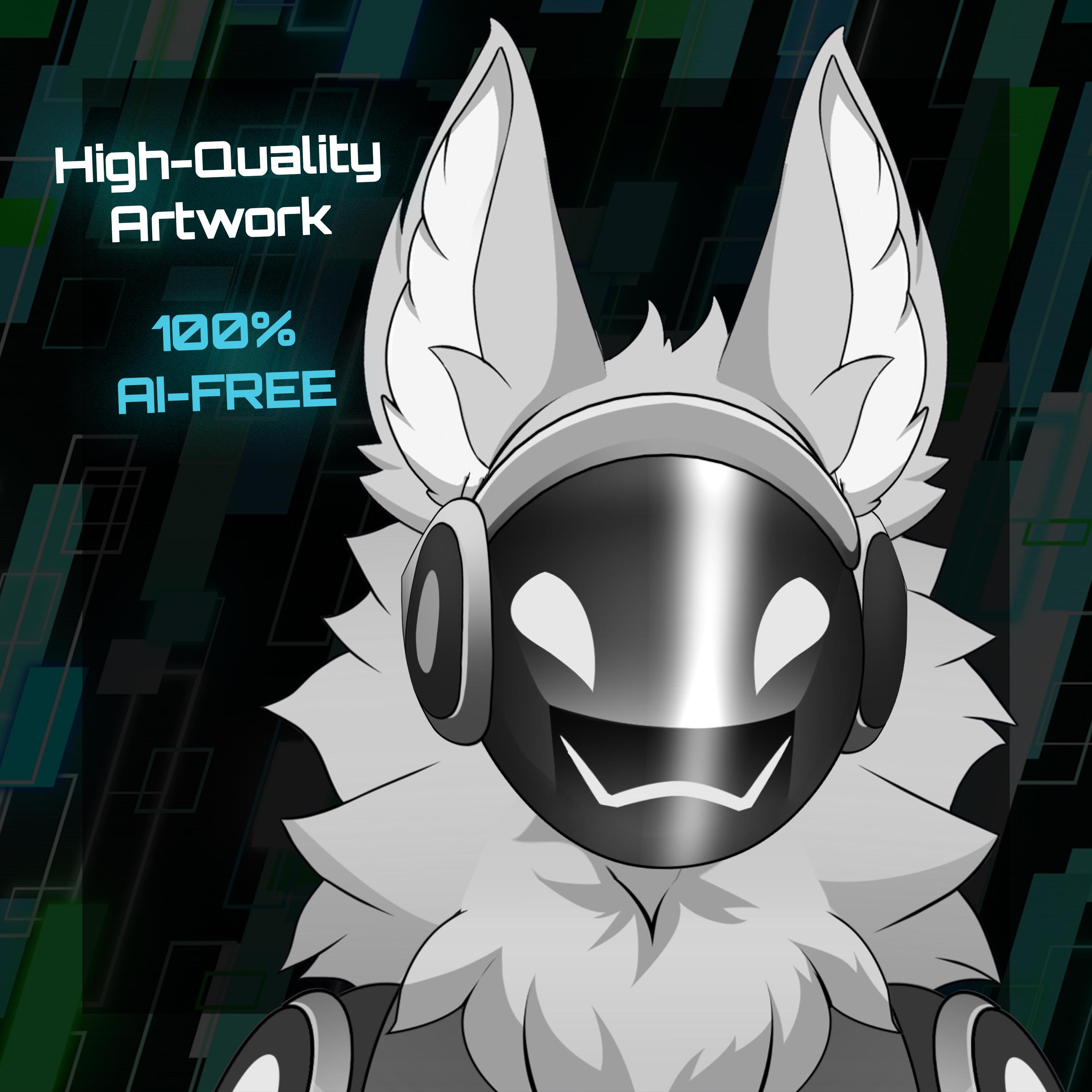Furry Vtuber Model | Pre-made Customizable Protogen Model | Vtube ...