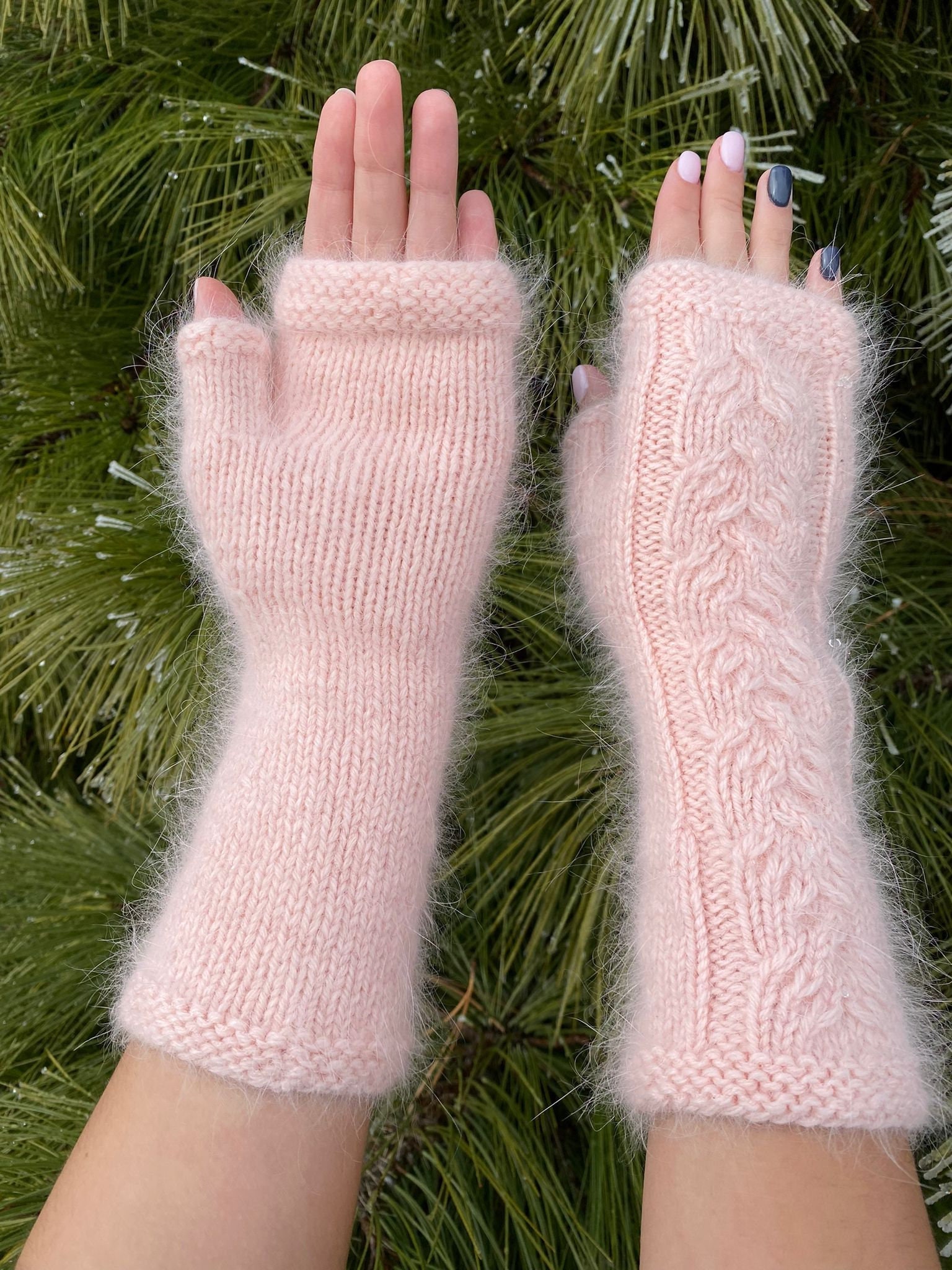 Gloves - Mohair and Merino - Pure American Naturals