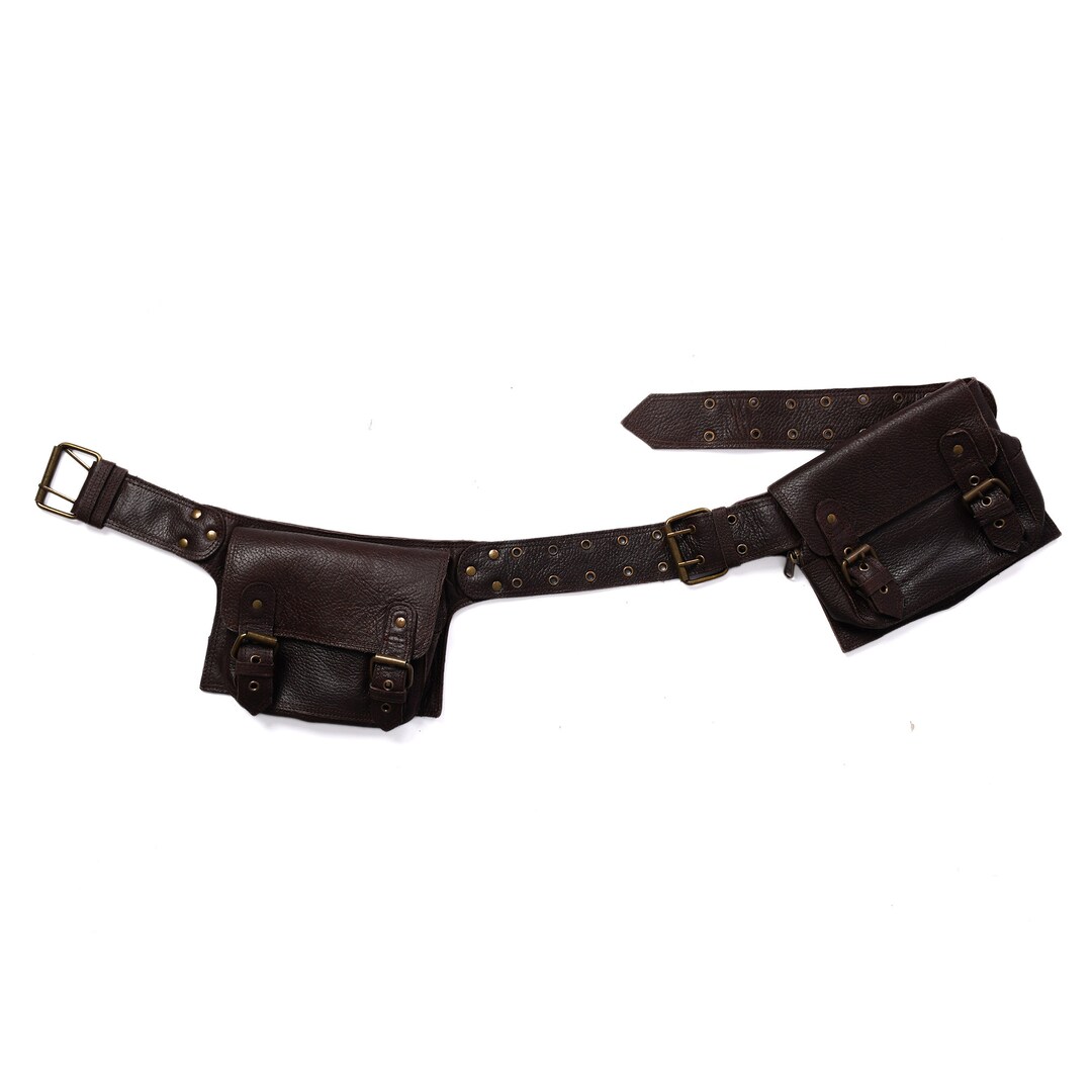 Leather Kilt Waist Belt Pouch main image 1