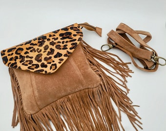 Handmade Leather Crossbody Bag: Personalized Women's Handbag + Free Gift.