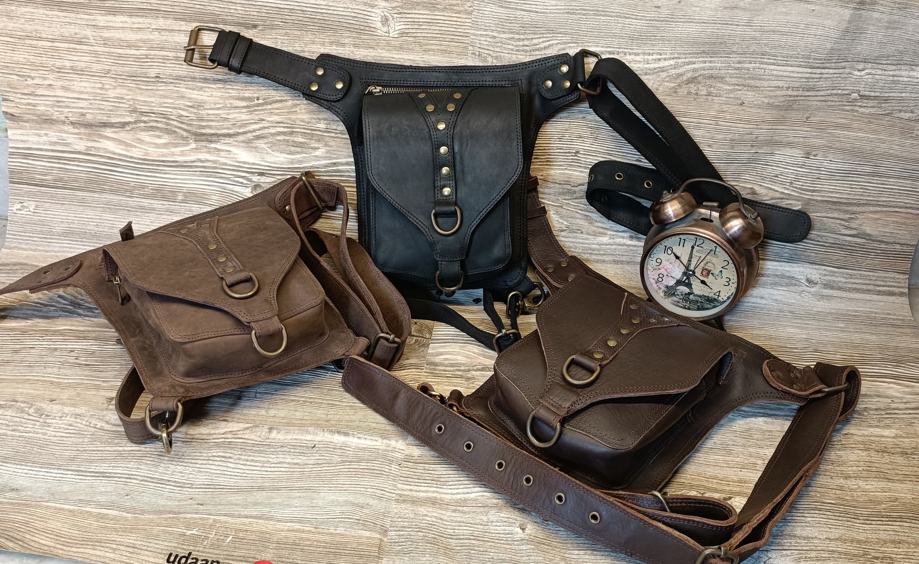 FIRM NEW! Leather Adjustable Boho Utility Hip Belt Boho belt | Hip belt leather | Best women main image 2