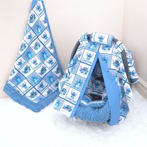 Lilo Stitch Car Seat Etsy