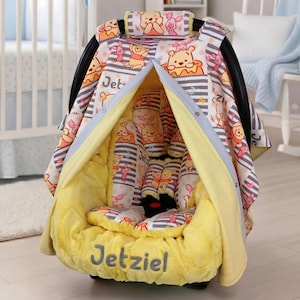 Baby Car Seat Winnie the Pooh - Etsy