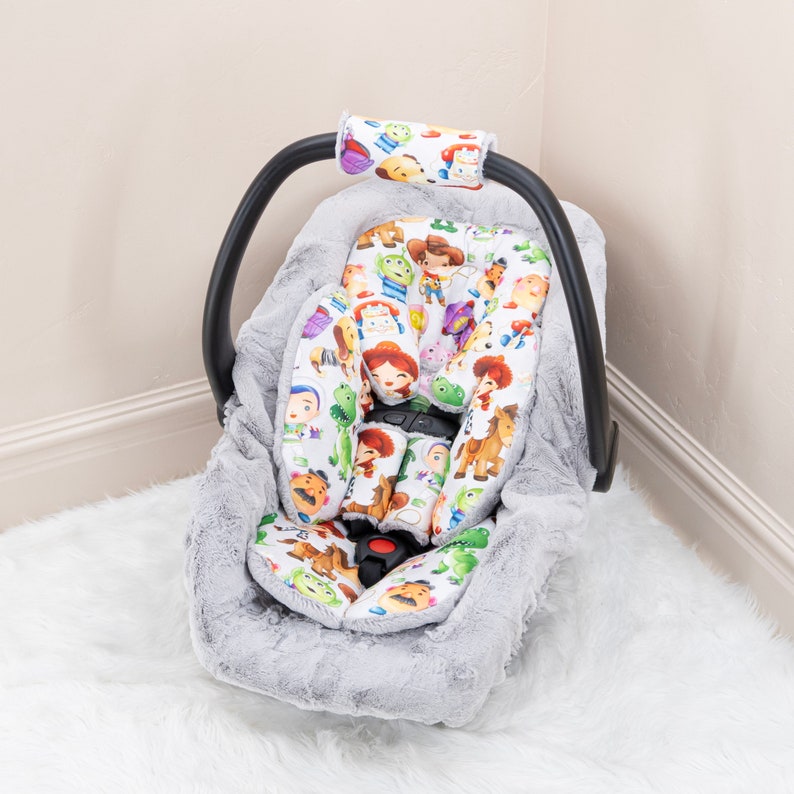 Toy Story Baby Boy Car Seat Insert Cushion Accessories Head and Body