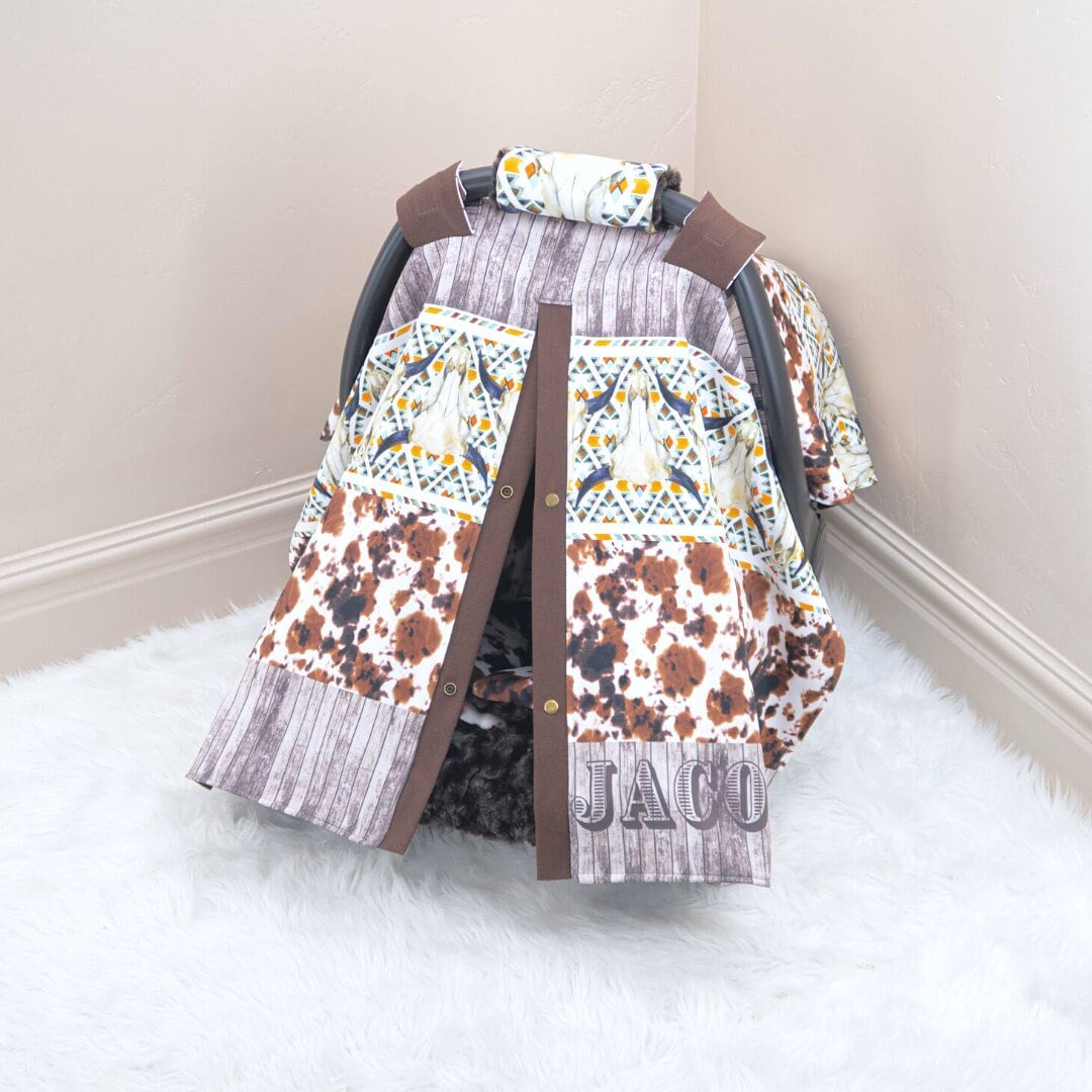 360 Carseat Personalized Baby Car Seat Canopy For Babies With Name
