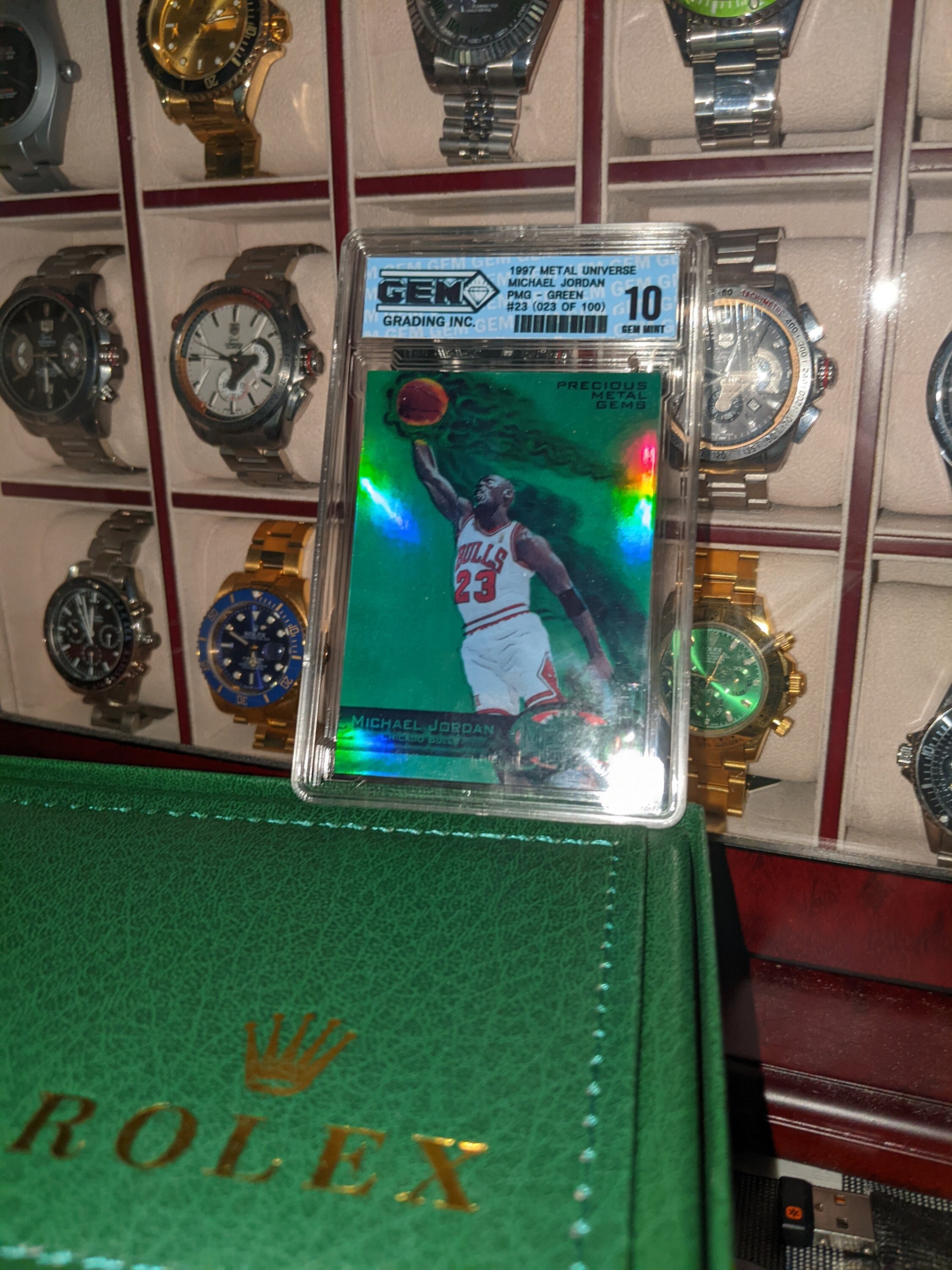 1997 Metal Universe Michael Jordan Precious Metals Gem Mint 10 - Etsy Hong  Kong