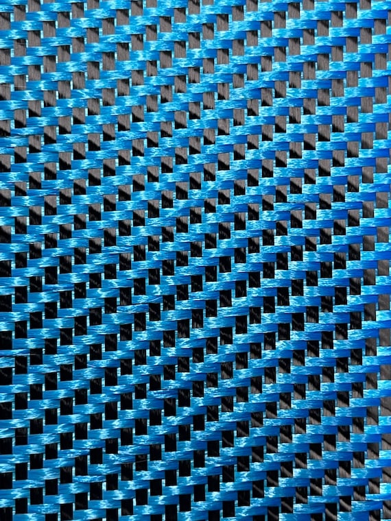 50 Blue Carbon Fiber Color Hybrid Cloth Fabric 3k, 5.7oz, 50 X 36 -  UK