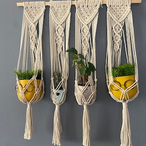 Makramee Dreier Set, DIY Anleitung (PDF)