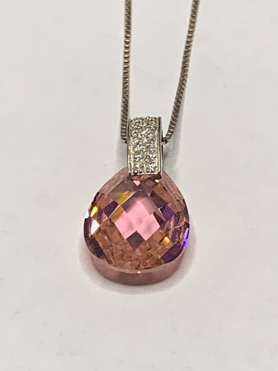 Pink Gemstone Pendant - image 7