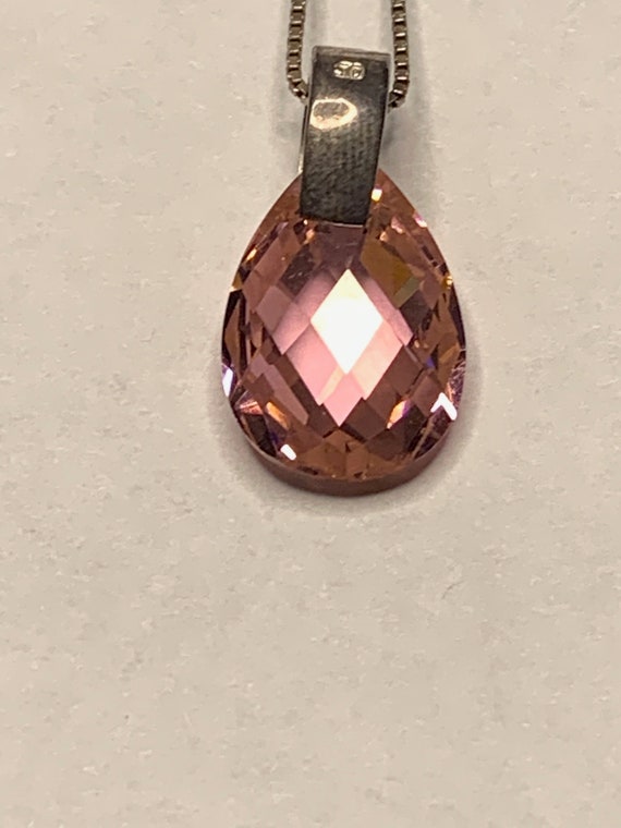 Pink Gemstone Pendant - image 6