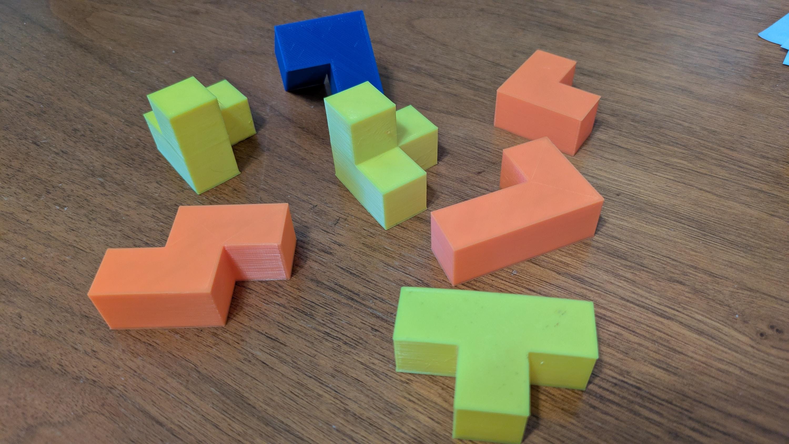 Cube Puzzle 7 Pieces