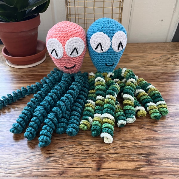 Crochet Octopus Etsy