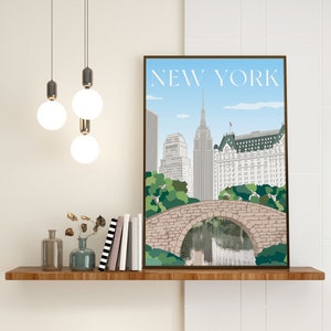 Affiche de Central Park à New York