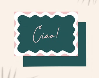 Ciao Italian Greeting Card