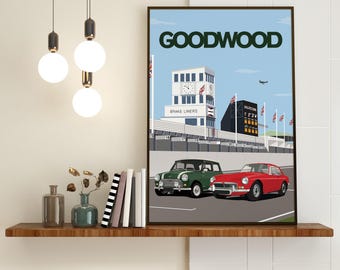 Goodwood Track Revival Poster