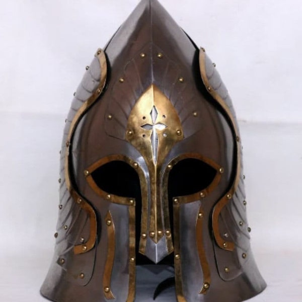 Lord Of The Ring Helmet, Gondor SCA LARP Helmet/ Warrior Helmet Halloween Costume/ Faramir's Helmet Lord Of The Ring Cosplay Helmet