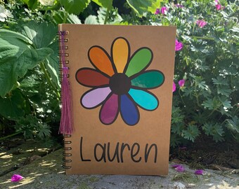 Personalised Blank Notebook