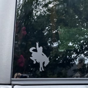 Bronco Decal Sasquatch Matte Black