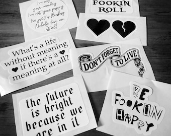 YUNGBLUD inspired sticker pack