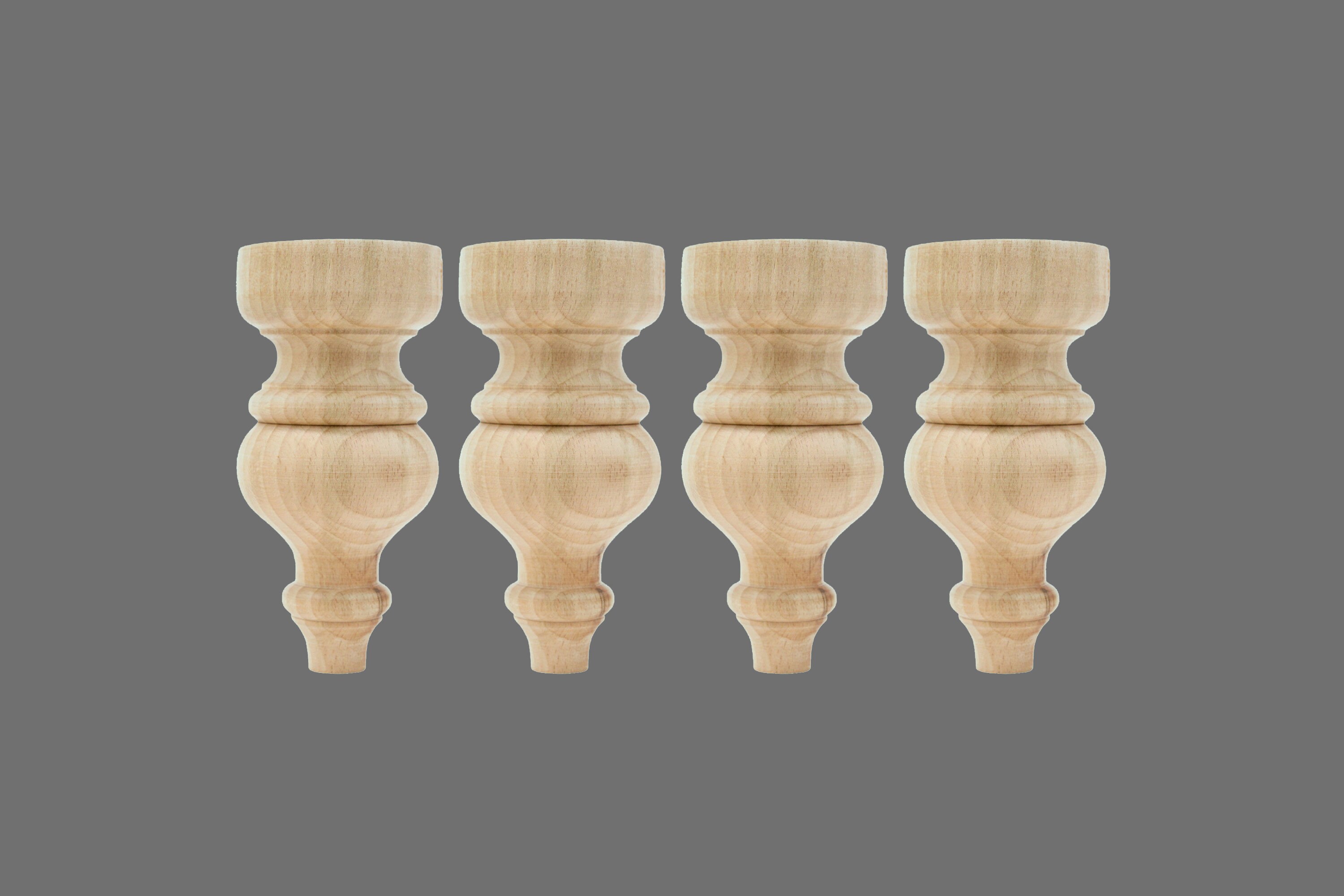 Furniture Legs Turned Sofa Legs Couch Legs Unfinished Legs Etsy