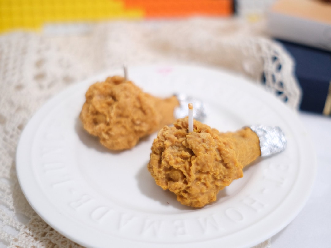 Fried Chicken Candle/kfc Candle/fun Candle/desk Decor Etsy