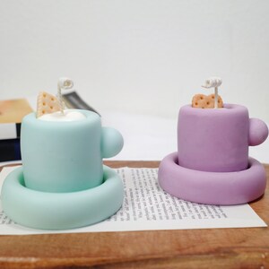 Mug candles|Aesthetic Candle|Desk decor aesthetic candle