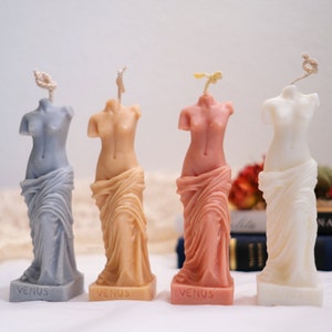 Venus Candle,Goddess Candle, female Body Candle, Venus de Milo Statue Candle
