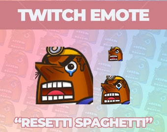 Angry Resetti Emote - Hand Drawn Animal Crossing Twitch/Discord Emote