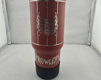 Laser Engraved Port Huron Prowlers Tumbler: 40 oz Stainless Steel Insulated Cup