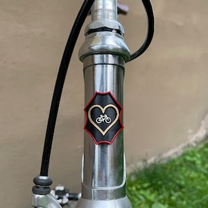 Bicycle Love Fahrrad Plakette / Bike Badge / Fixie Bike / Road Bike Bild 7