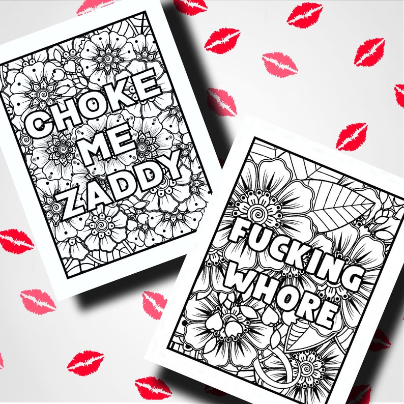 Naughty Adult Coloring Pages Valentines - Il 794xN.3679592783 Srmv 