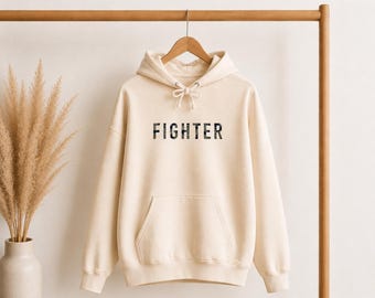 Fighter Sweatshirt, Cancer Sweatshirt, Mental Health Sweatshirt, Camo Fighter Sweatshirt