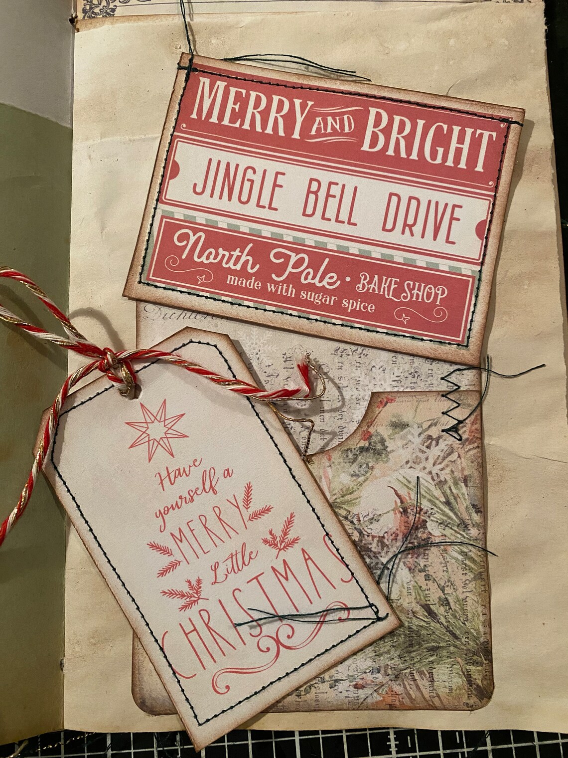 Christmas Junk Journal - Etsy