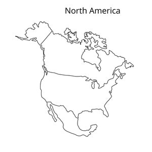 9 páginas: hojas de colores de América del Norte y Central