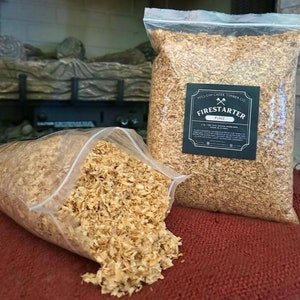 Soy-Infused Pine Firestarter