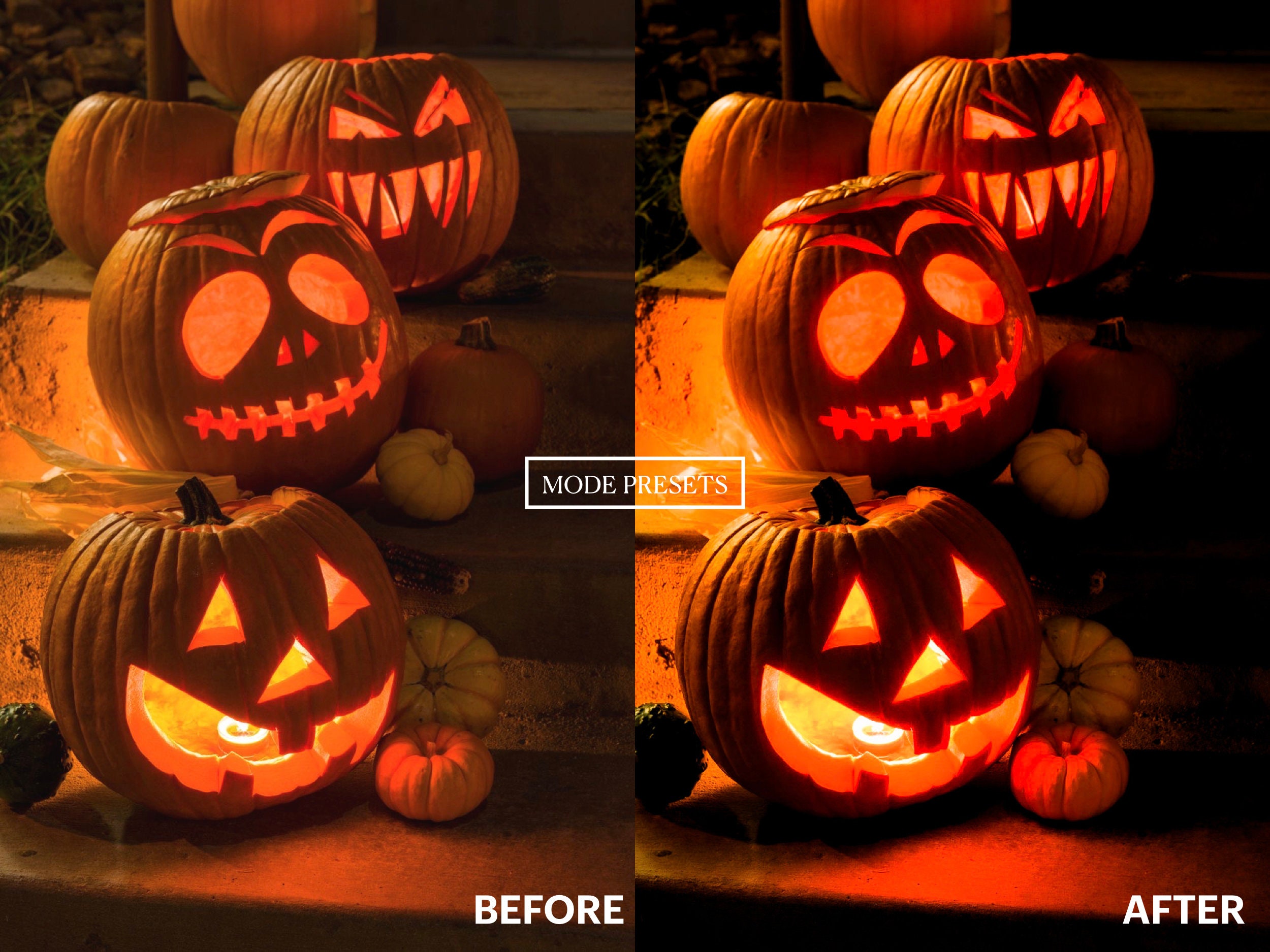 15 HALLOWEEN PRESETS for Lightroom Mobile & Desktop, Halloween