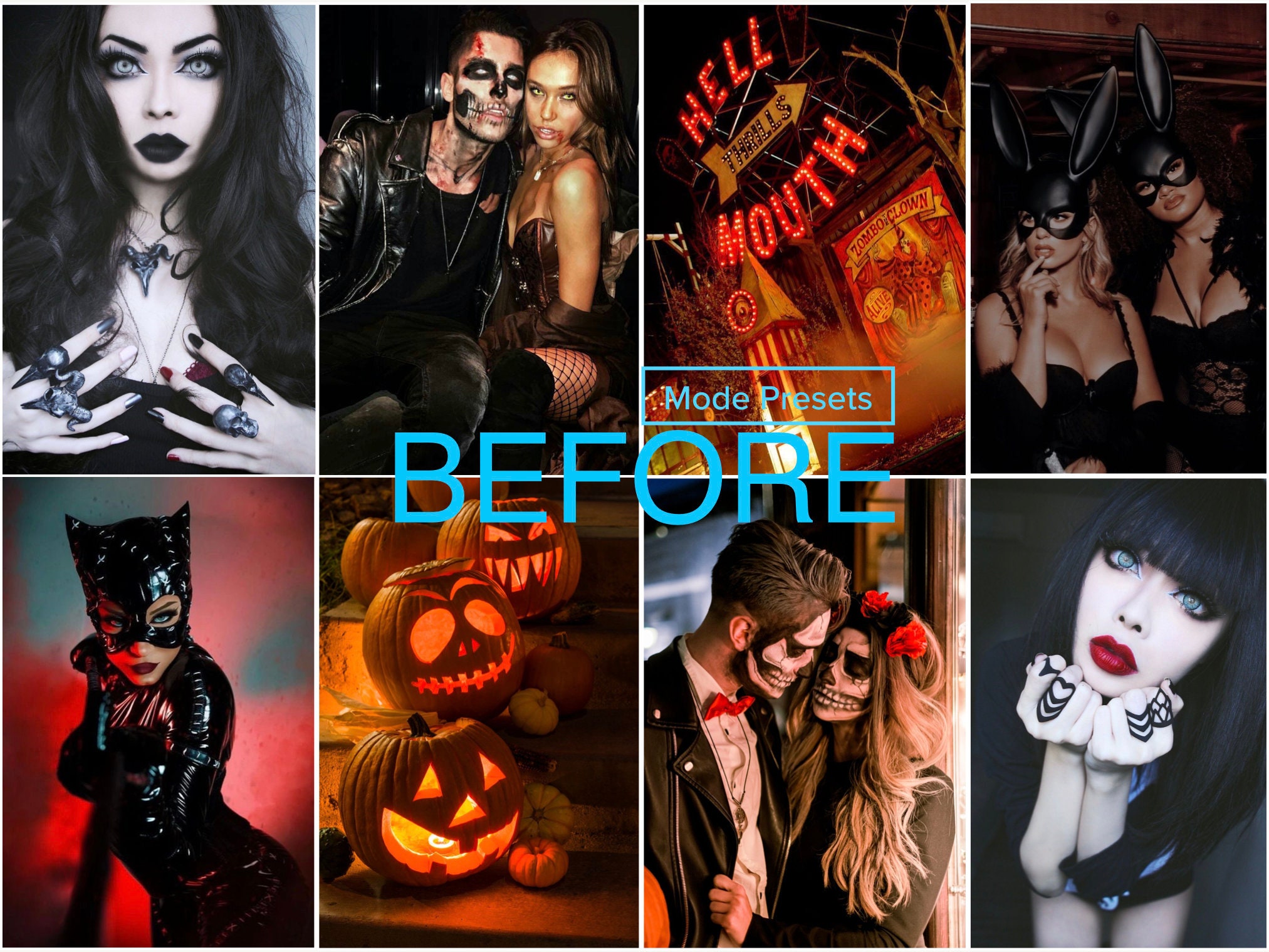 15 HALLOWEEN PRESETS for Lightroom Mobile & Desktop, Halloween