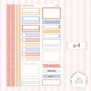 Kit-130| weekly kit planner stickers