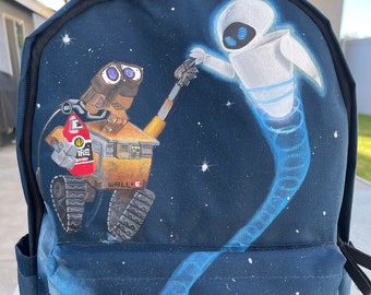 Hand painted backapck- Wall-E