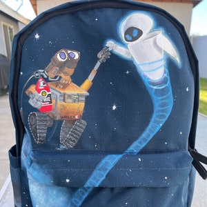Hand painted backapck- Wall-E