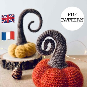 Burtonesque Pumpkins, Amigurumi Crochet Pattern