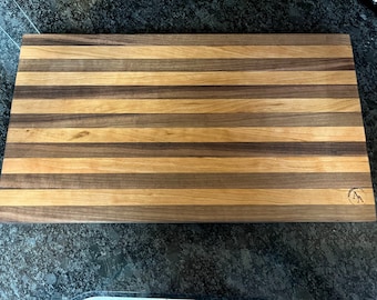 Walnut and Cherry Cutting Board