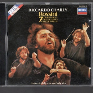 GIOACCHINO ROSSINI - Overtures - Riccardo Chailly - Decca 1982 - Compact Disc