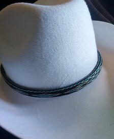 American Hat Makers Rodeo Horse Hair Hat Band