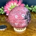 Ice Rhodonite Natural Crystal Spheres | Rhodonite Crystal | Rhodonite ...